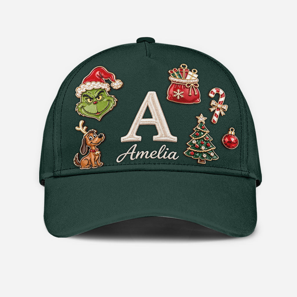 Naughty - Personalized Stole Christmas Classic Cap