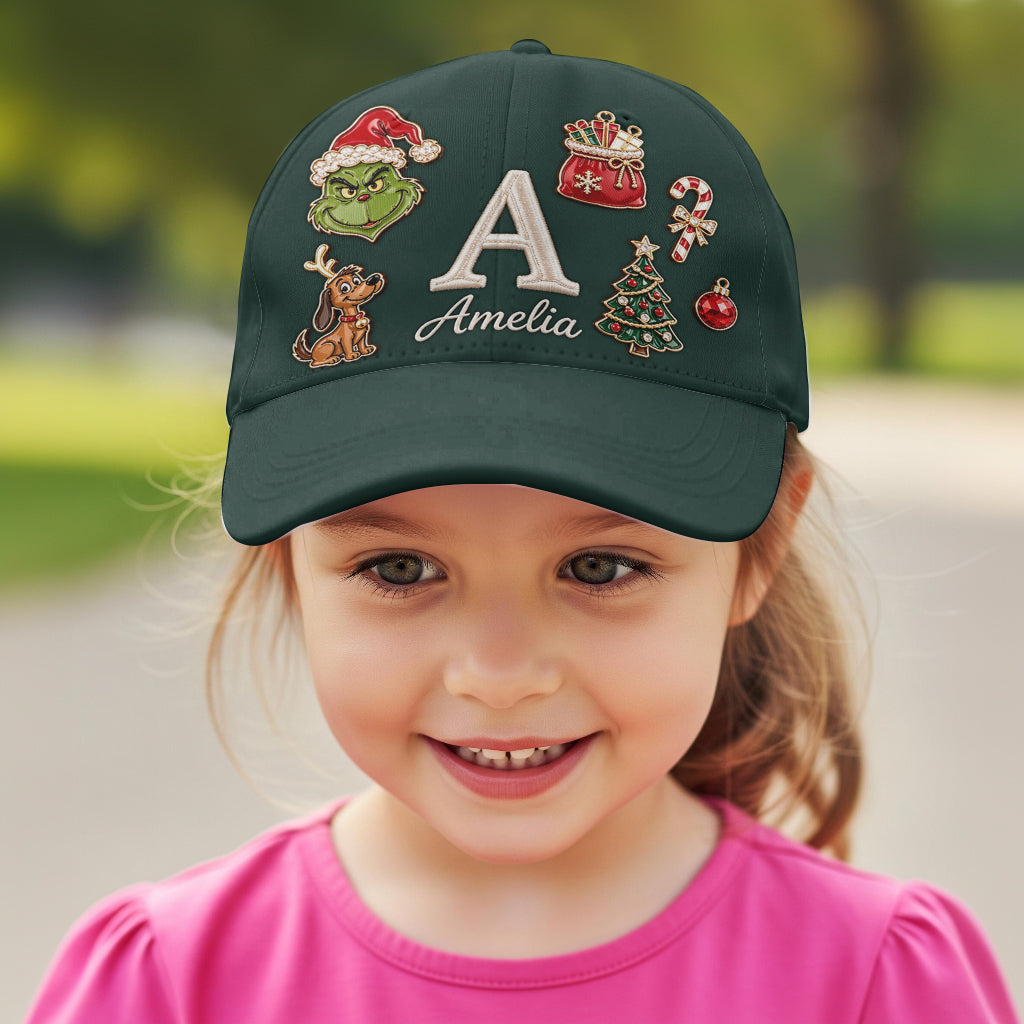 Naughty - Personalized Stole Christmas Classic Cap