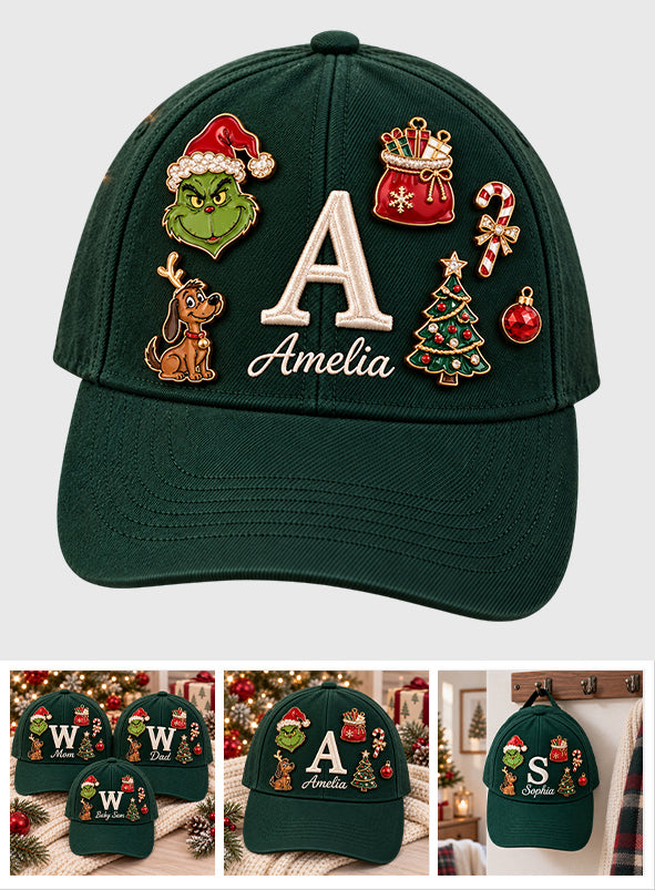 Naughty - Personalized Stole Christmas Classic Cap