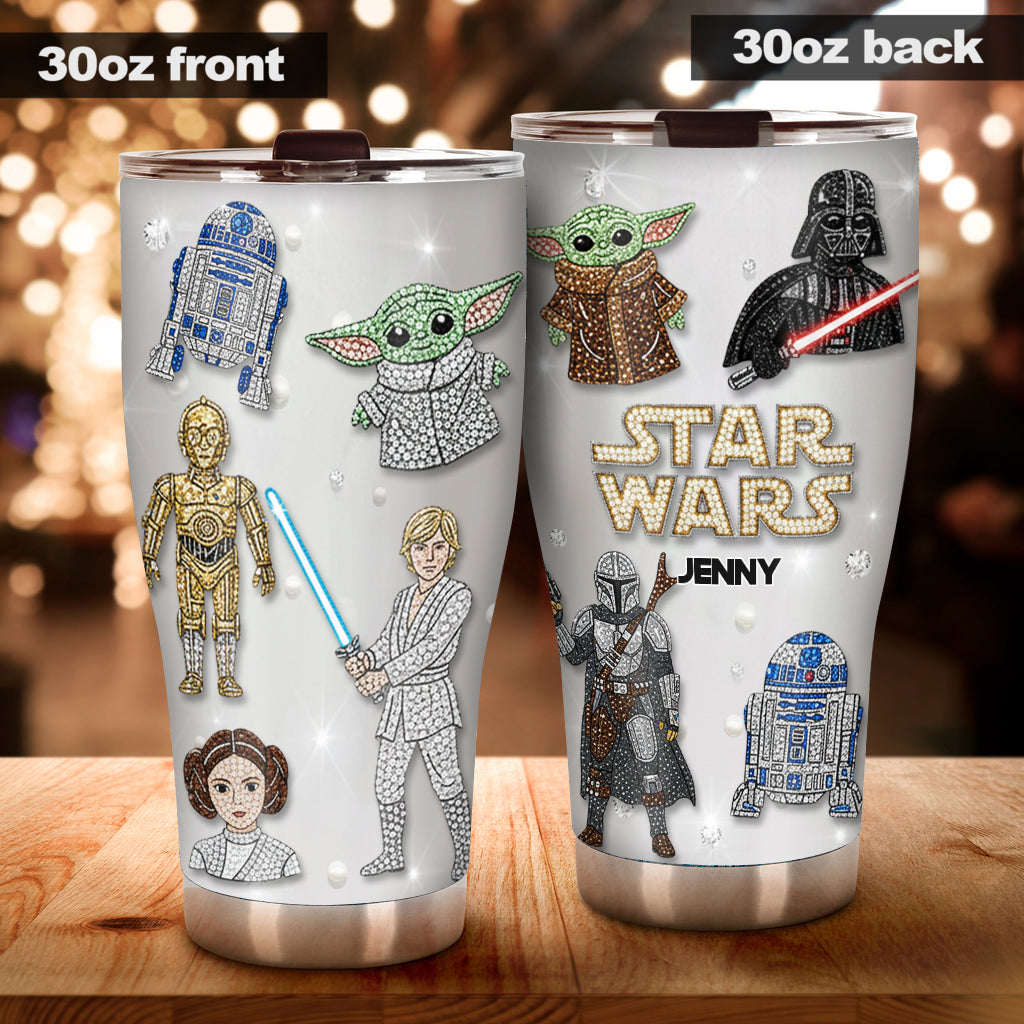 The Galaxy - Personalized The Force Tumbler