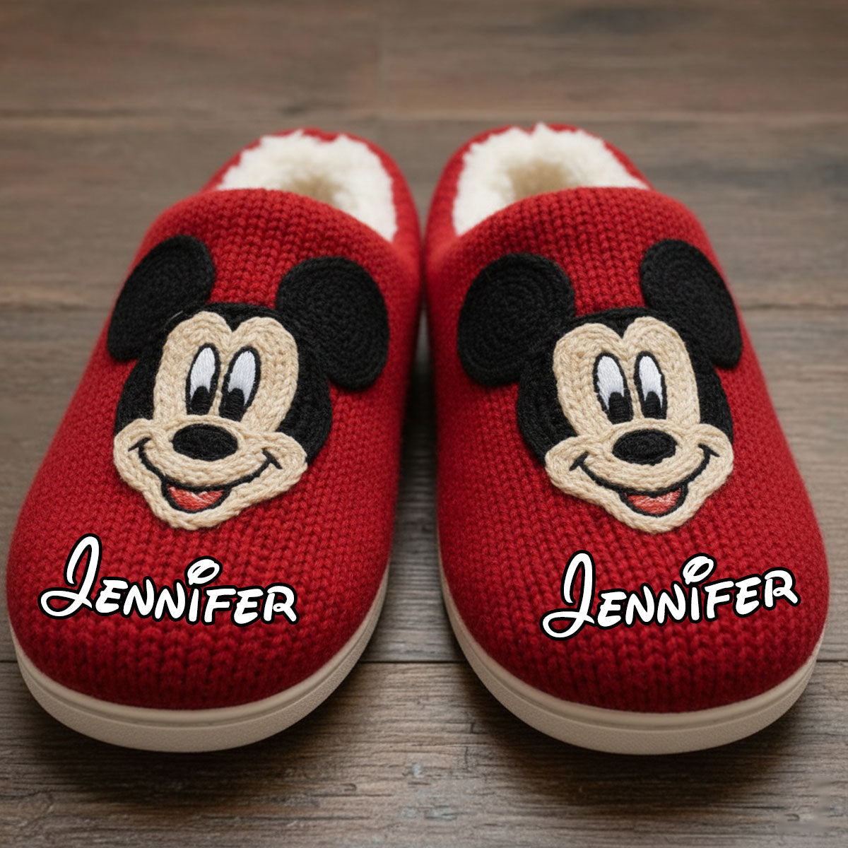 Magical Friends - Personalized Mouse Slippers