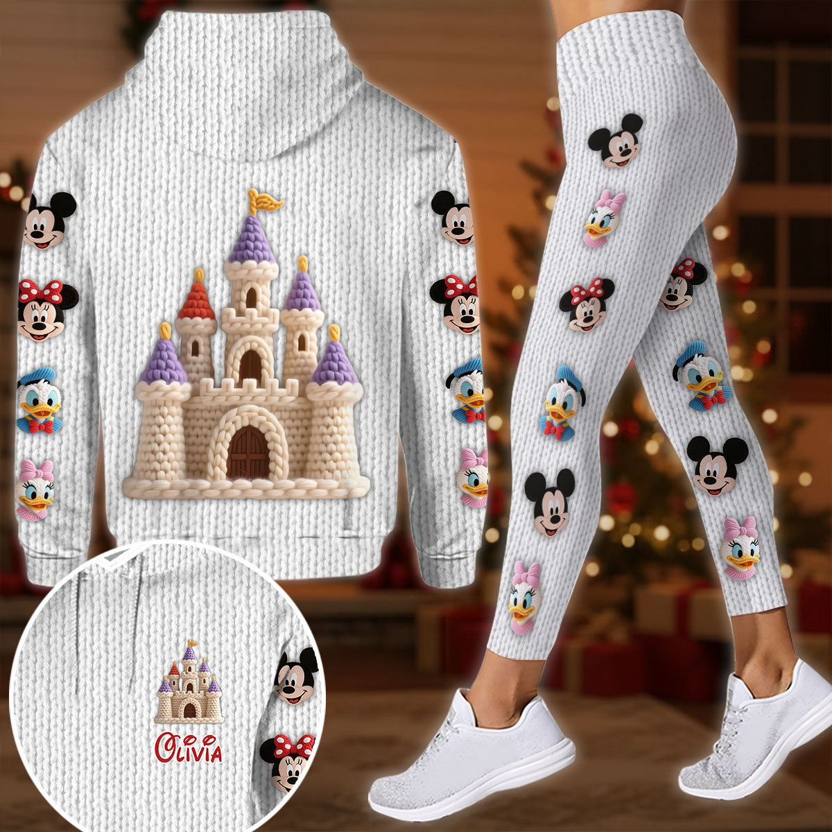 Magic Holiday - Personalized Mouse Hoodie and Leggings