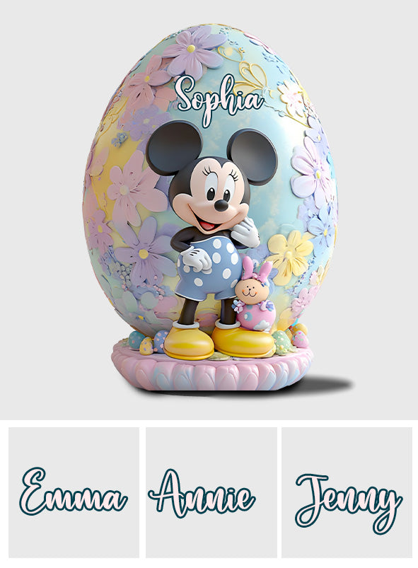 Easter on Main Street - Personalized Mouse Custom Shaped Acrylic Plaque