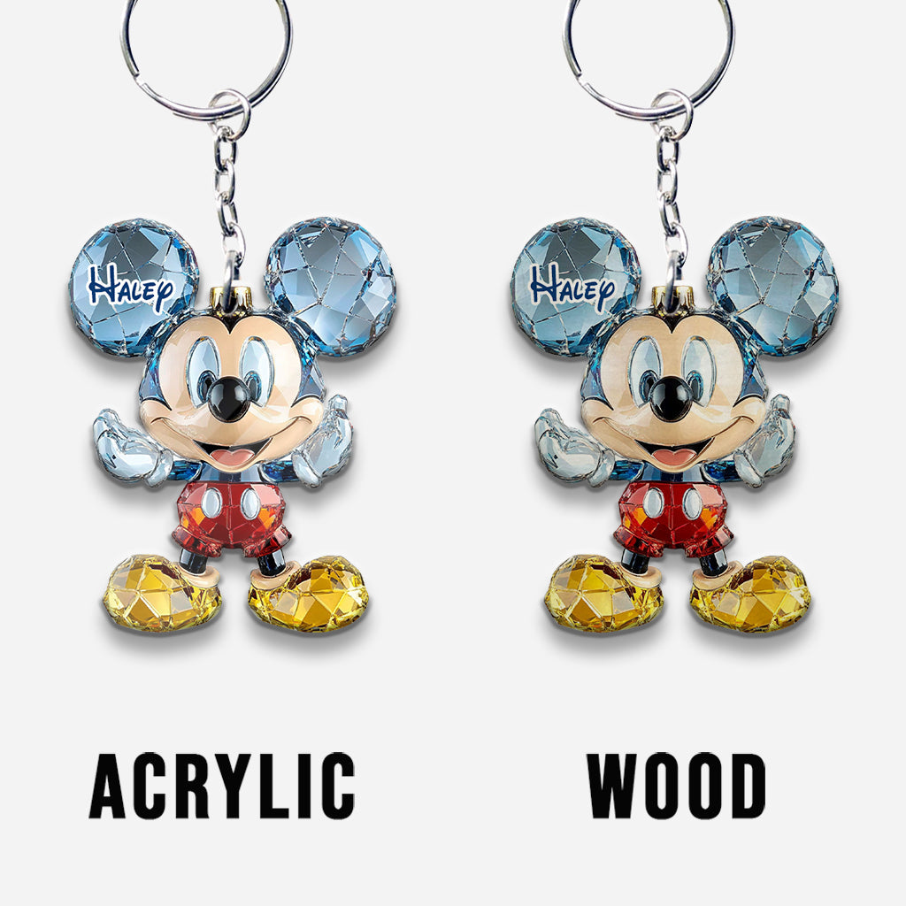 Cute Mouse Ears - Personalized Mouse Keychain