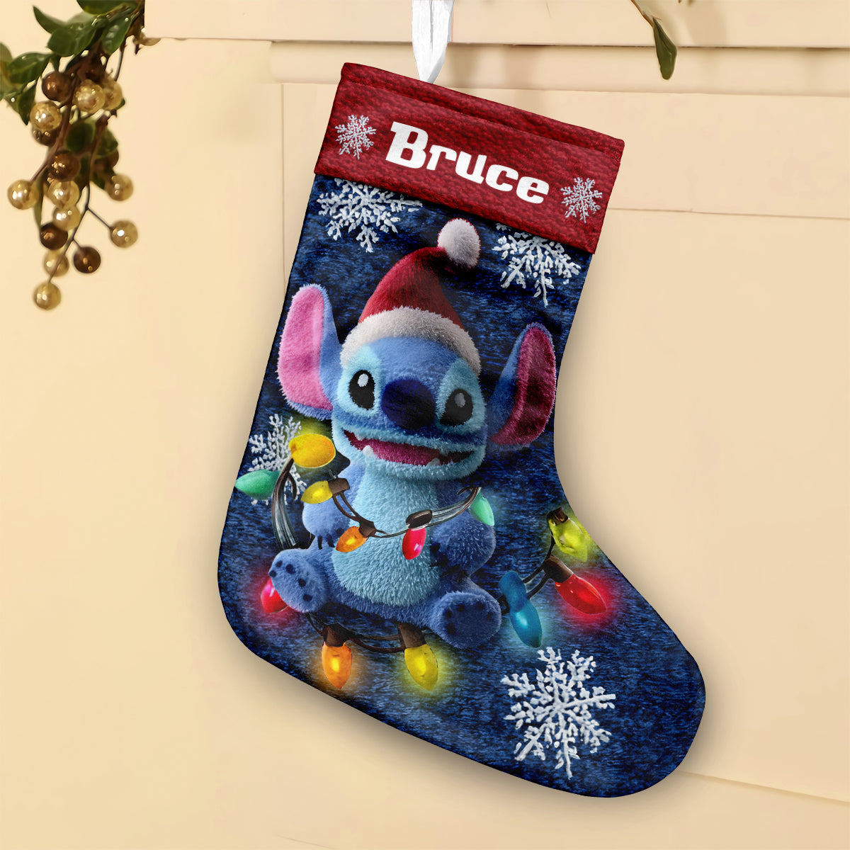 Ohana Means Family Perfect for Holiday Decorations - Personalized Ohana Christmas Stockings