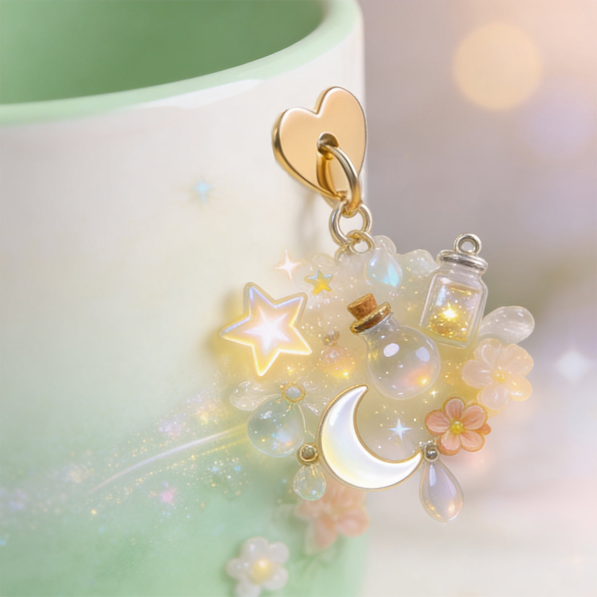 Dreamy Fairy Dust - Personalized Flying Fairy Dangling Charms