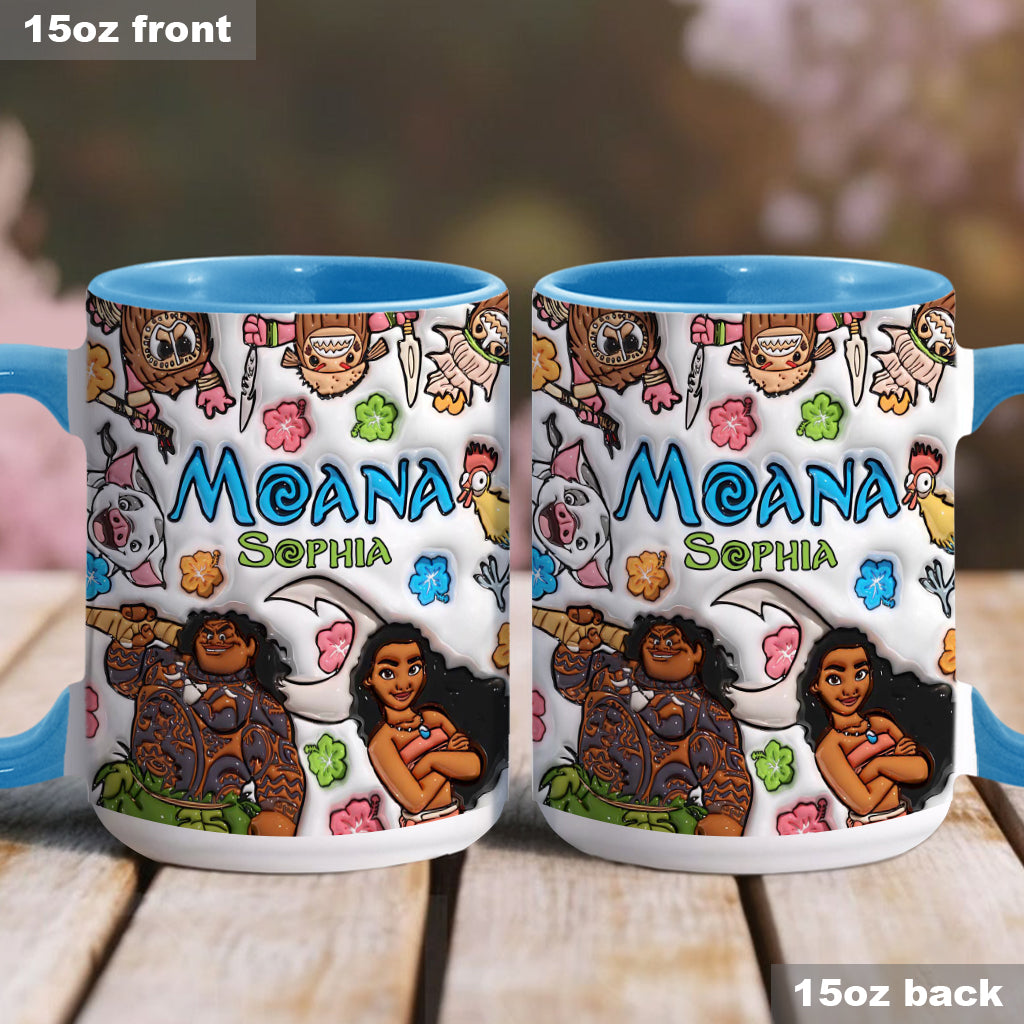 Sea Blossom - Personalized Mouse Accent Mug