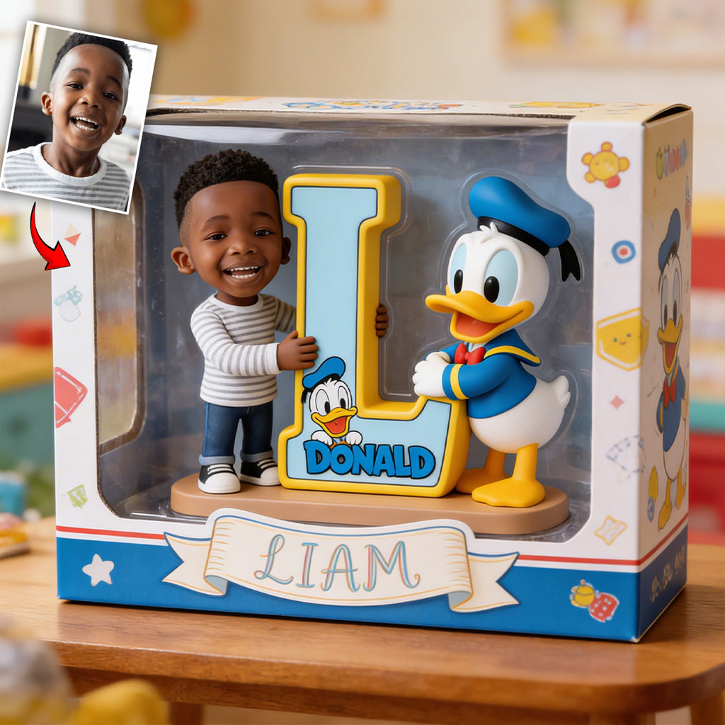 Custom Charactor, Alphabet Letter - Personalized Mouse Custom Shaped Acrylic Plaque