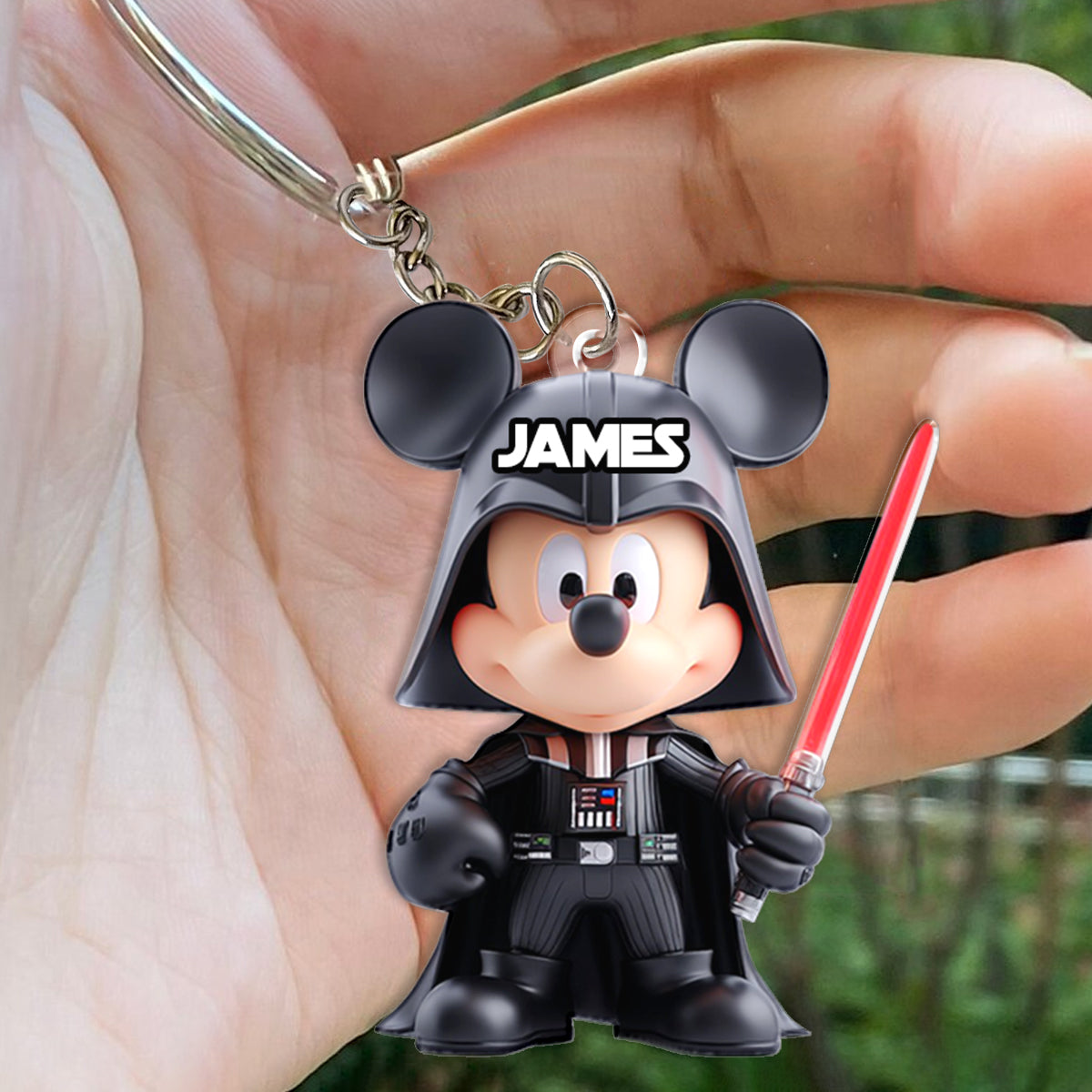 Mouse In The Galaxy - Personalized The Force Keychain