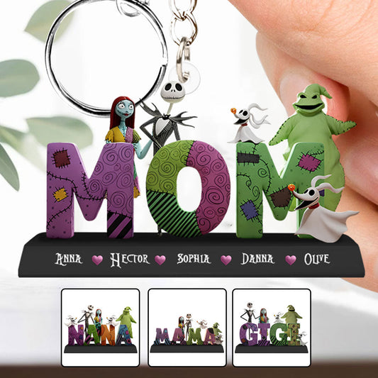 Mother Of Nightmare - Personalized Nightmare Transparent Keychain