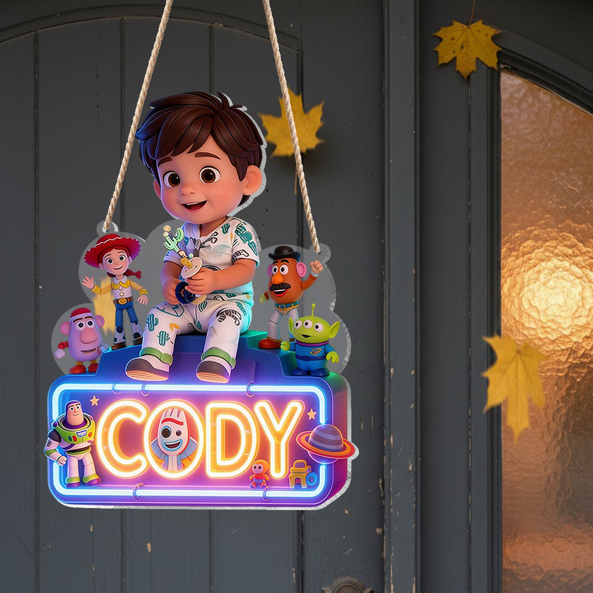 The Story Of Toys - Personalized Movie For Kids LED Light Acrylic Sign
