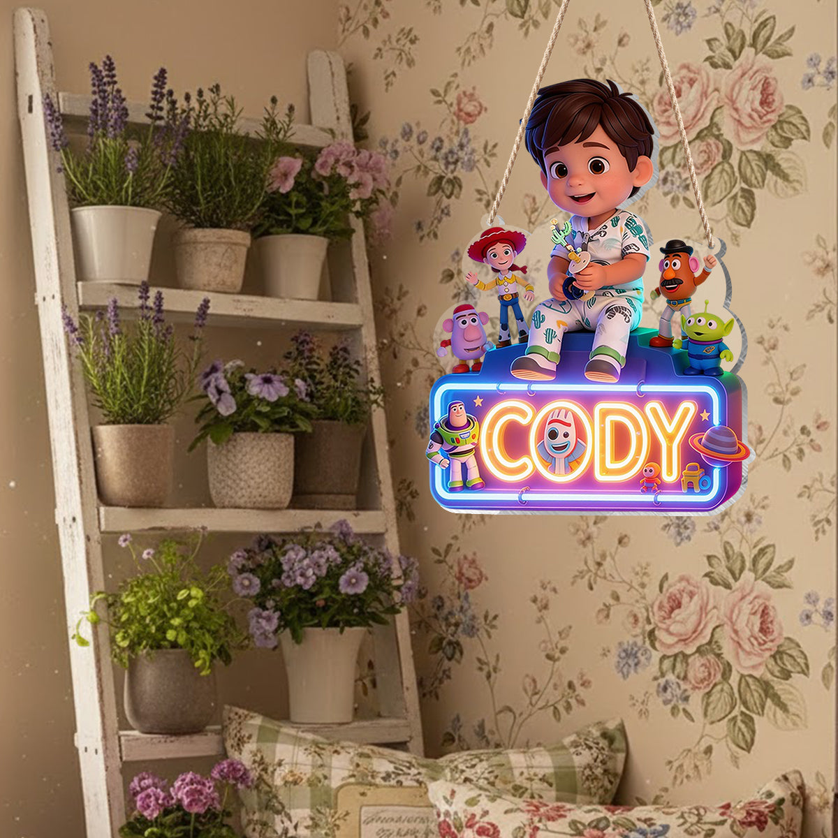 The Story Of Toys - Personalized Movie For Kids LED Light Acrylic Sign