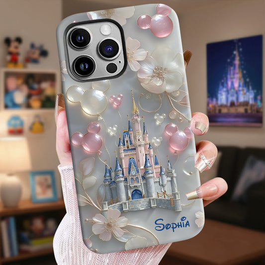 The Magical Castle - Personalized Mouse Full Print Phone Case