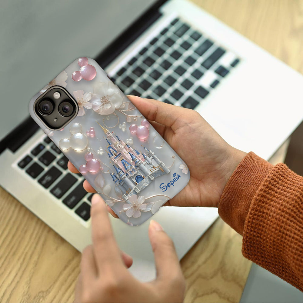 The Magical Castle - Personalized Mouse Full Print Phone Case