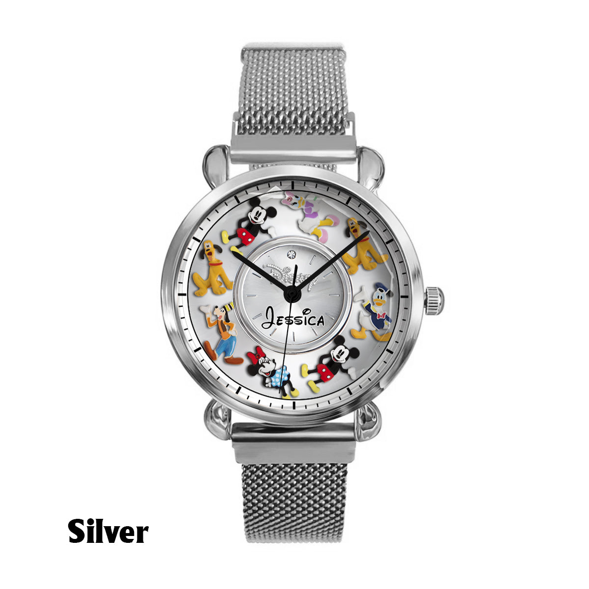 Magical Friends - Personalized Mouse Women Hand Watch