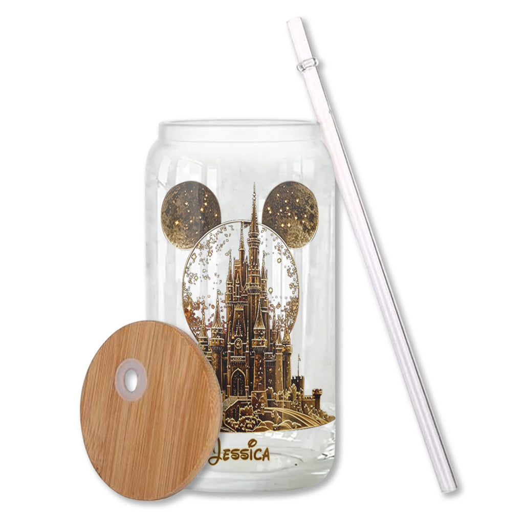 Magical Castle - Personalized Mouse Can Glass