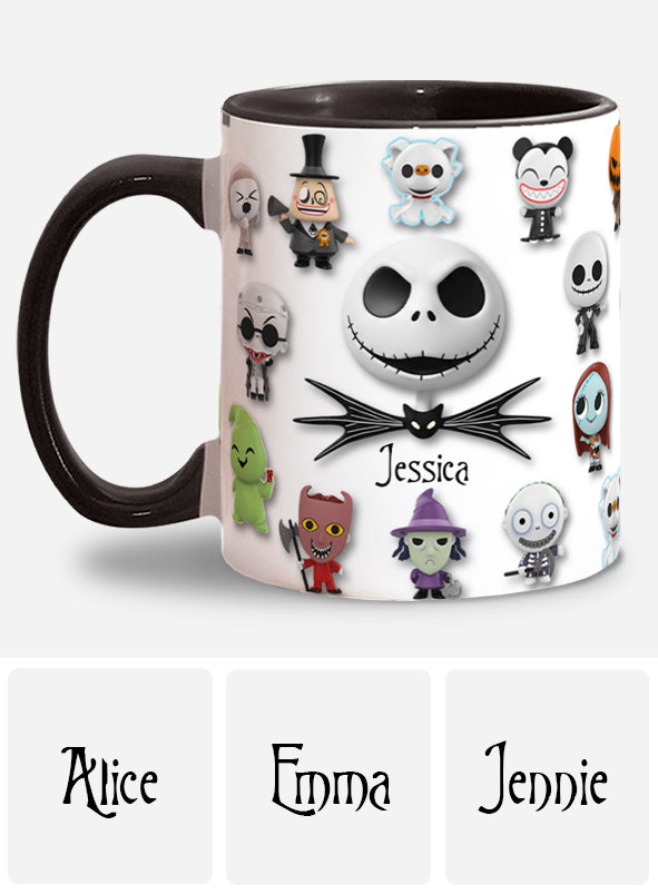 Nightmares - Personalized Nightmare Accent Mug