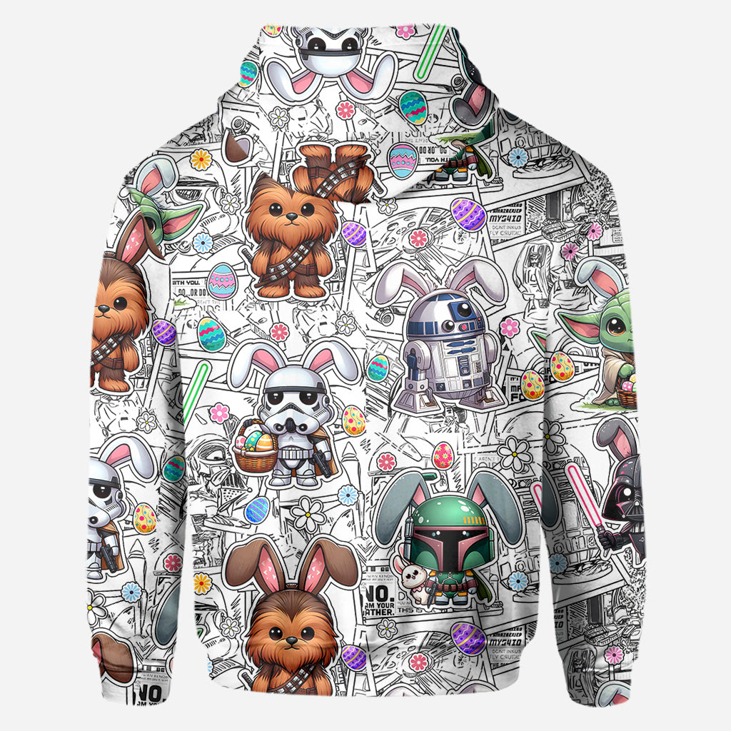 Happy Easter - Personalized The Force All Over Shirt