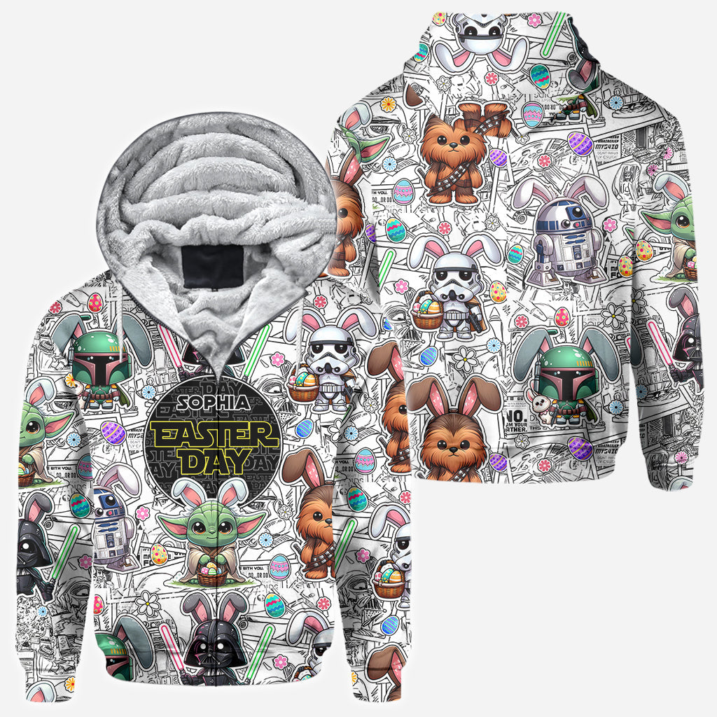 Happy Easter - Personalized The Force All Over Shirt
