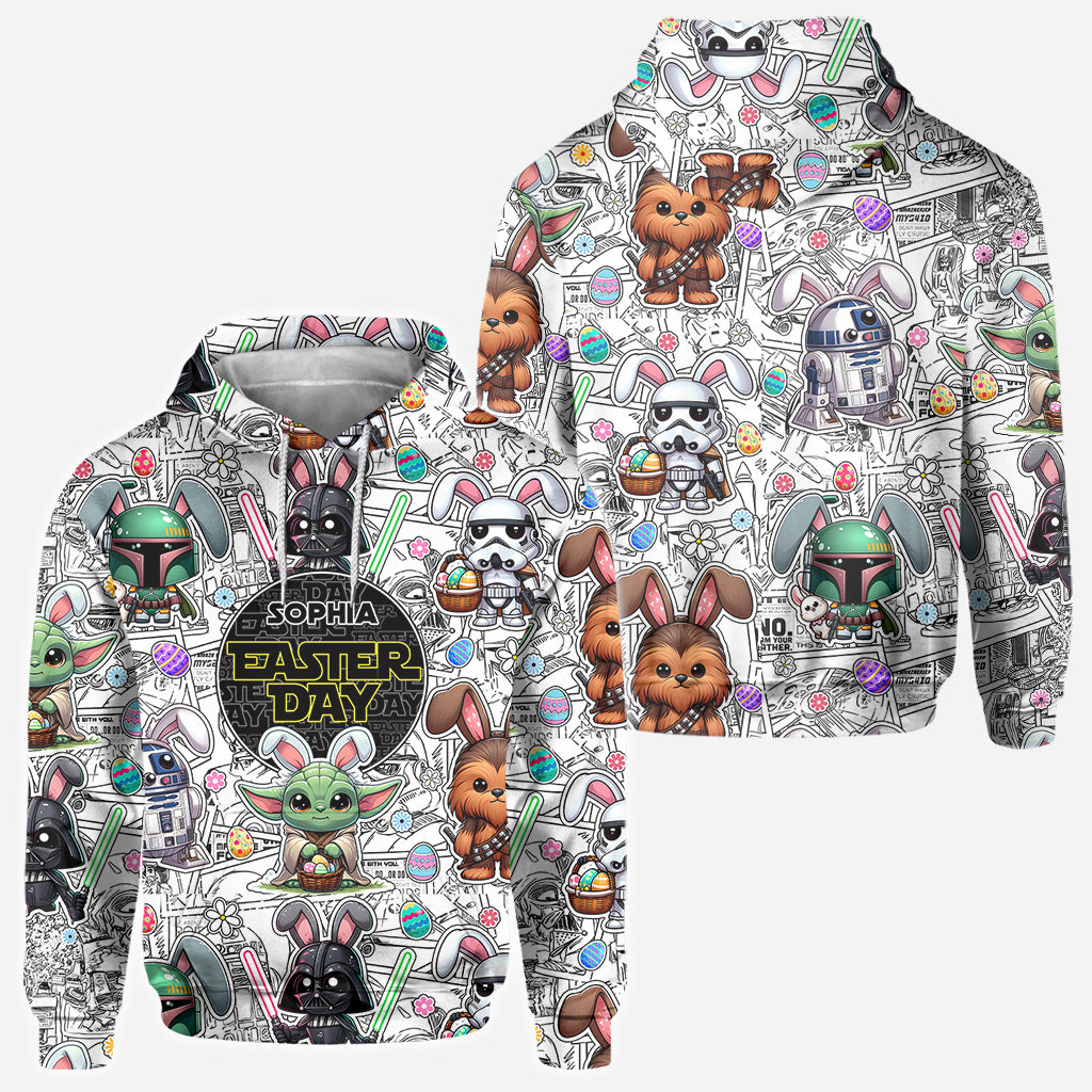 Happy Easter - Personalized The Force All Over Shirt