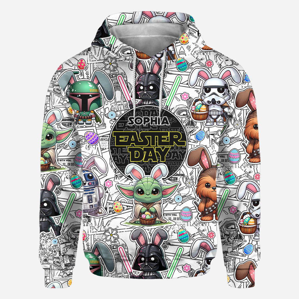 Happy Easter - Personalized The Force All Over Shirt