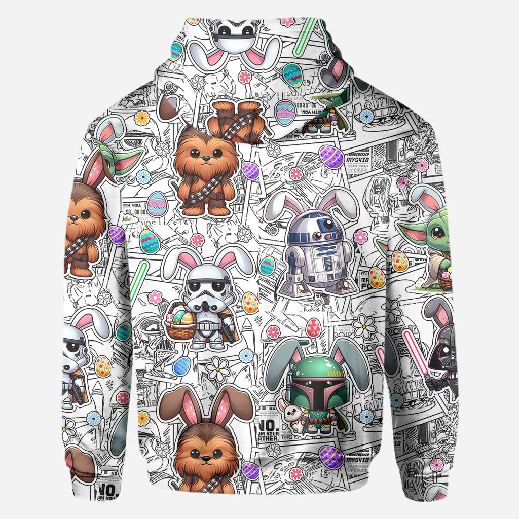 Happy Easter - Personalized The Force All Over Shirt