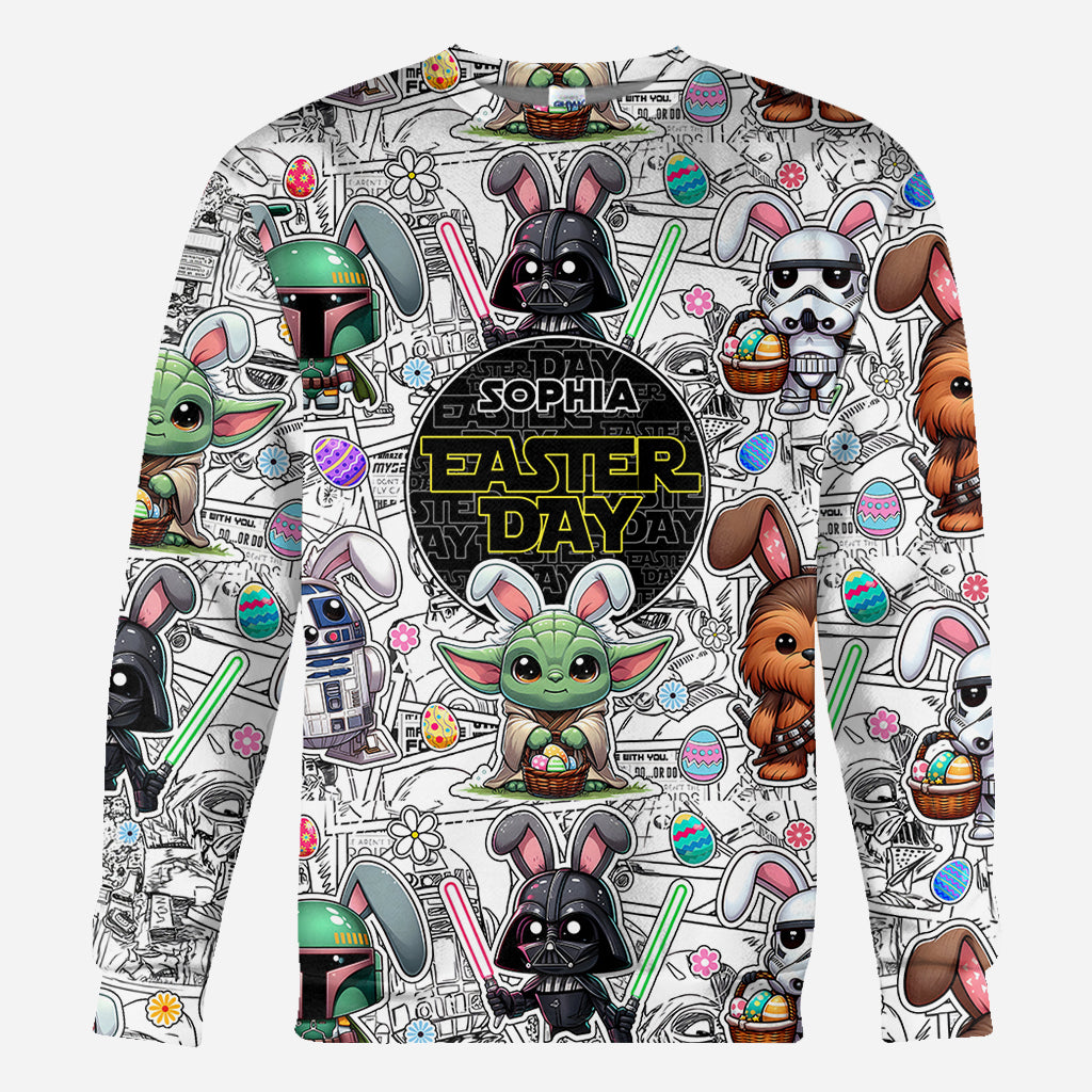 Happy Easter - Personalized The Force All Over Shirt