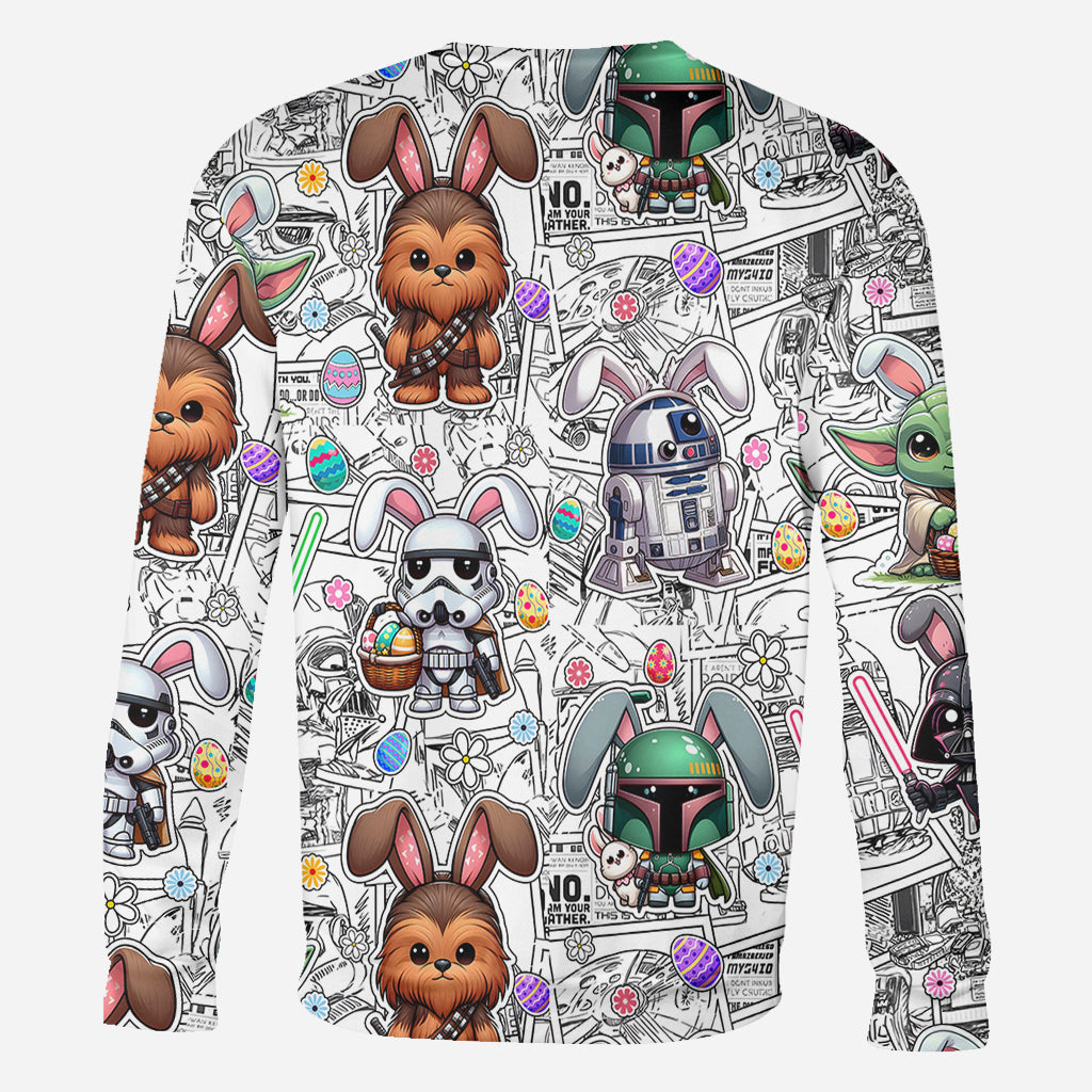 Happy Easter - Personalized The Force All Over Shirt