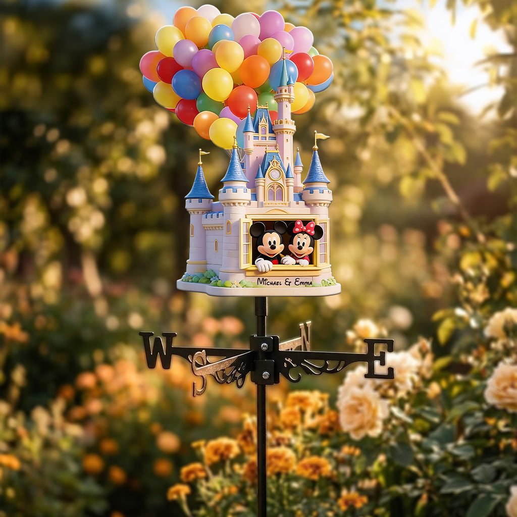Magical Castle - Personalized Dream Trip Weather Vane