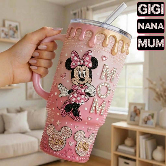 Mouse Mama - Personalized Mouse Tumbler With Handle