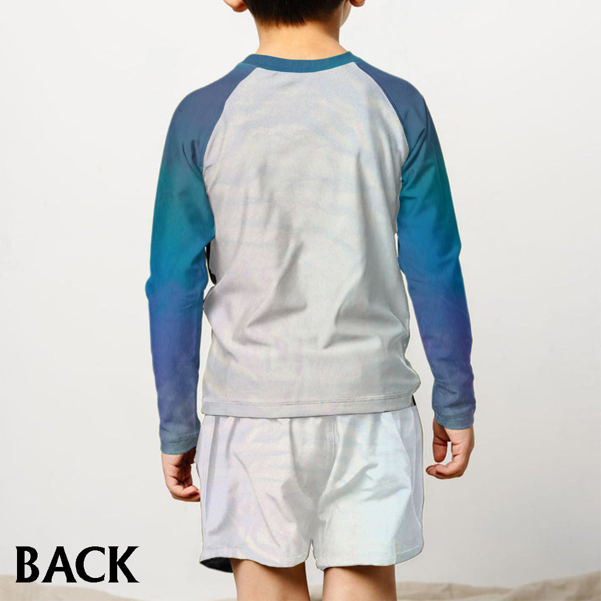 Magical Friends - Personalized Dream Trip Kid Swimsuit Trunk Rashguard Set