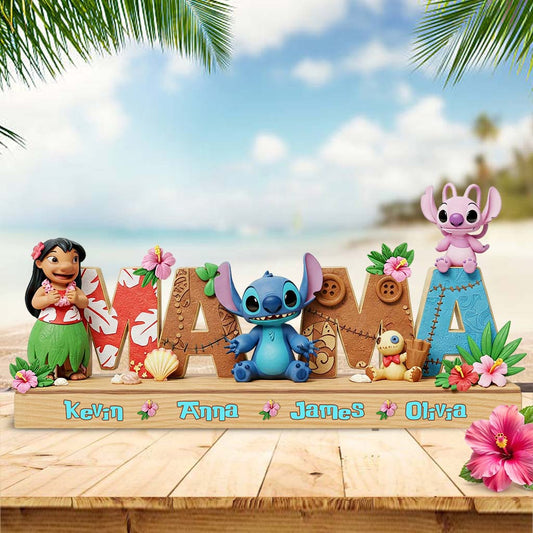 Ohana Means Family - Personalized Ohana Custom Shaped Acrylic Plaque
