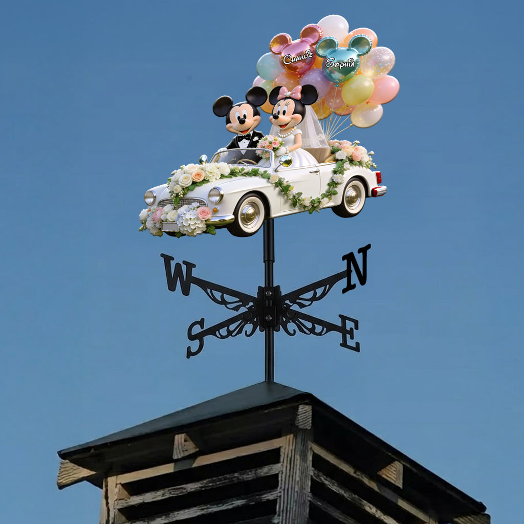 You & Me We Got This - Personalized Mouse Weather Vane
