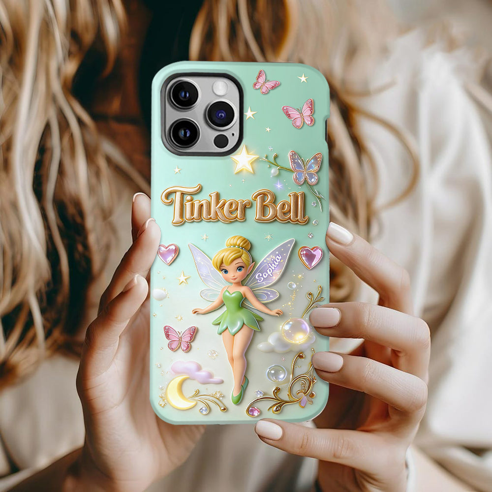 Pixie Dust - Personalized Flying Fairy Full Print Phone Case