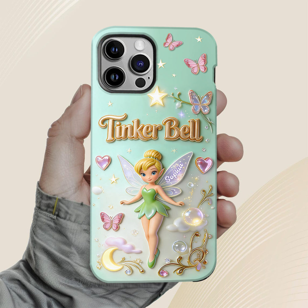 Pixie Dust - Personalized Flying Fairy Full Print Phone Case