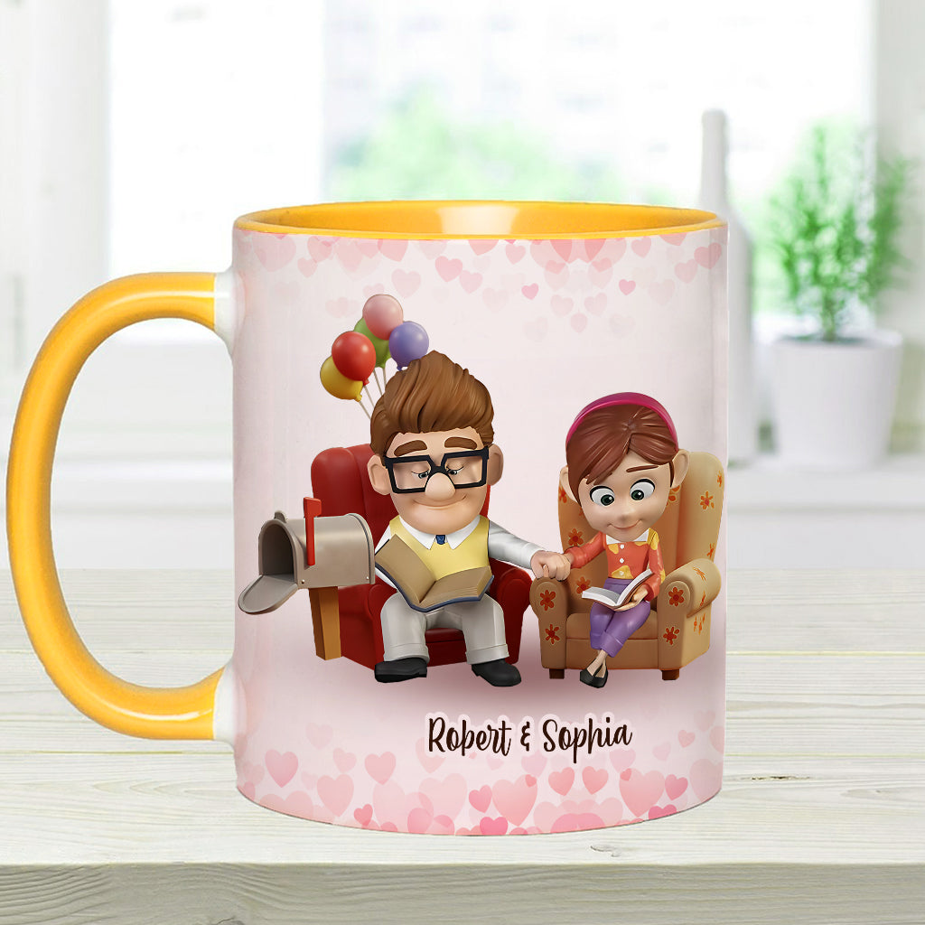 You Are My Greatest Adventure - Personalized Mouse Accent Mug