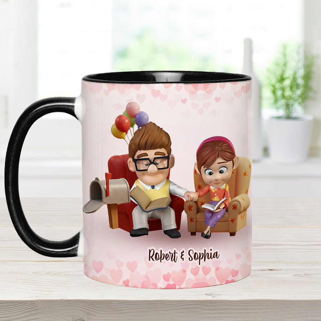 You Are My Greatest Adventure - Personalized Mouse Accent Mug
