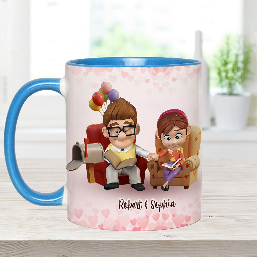 You Are My Greatest Adventure - Personalized Mouse Accent Mug