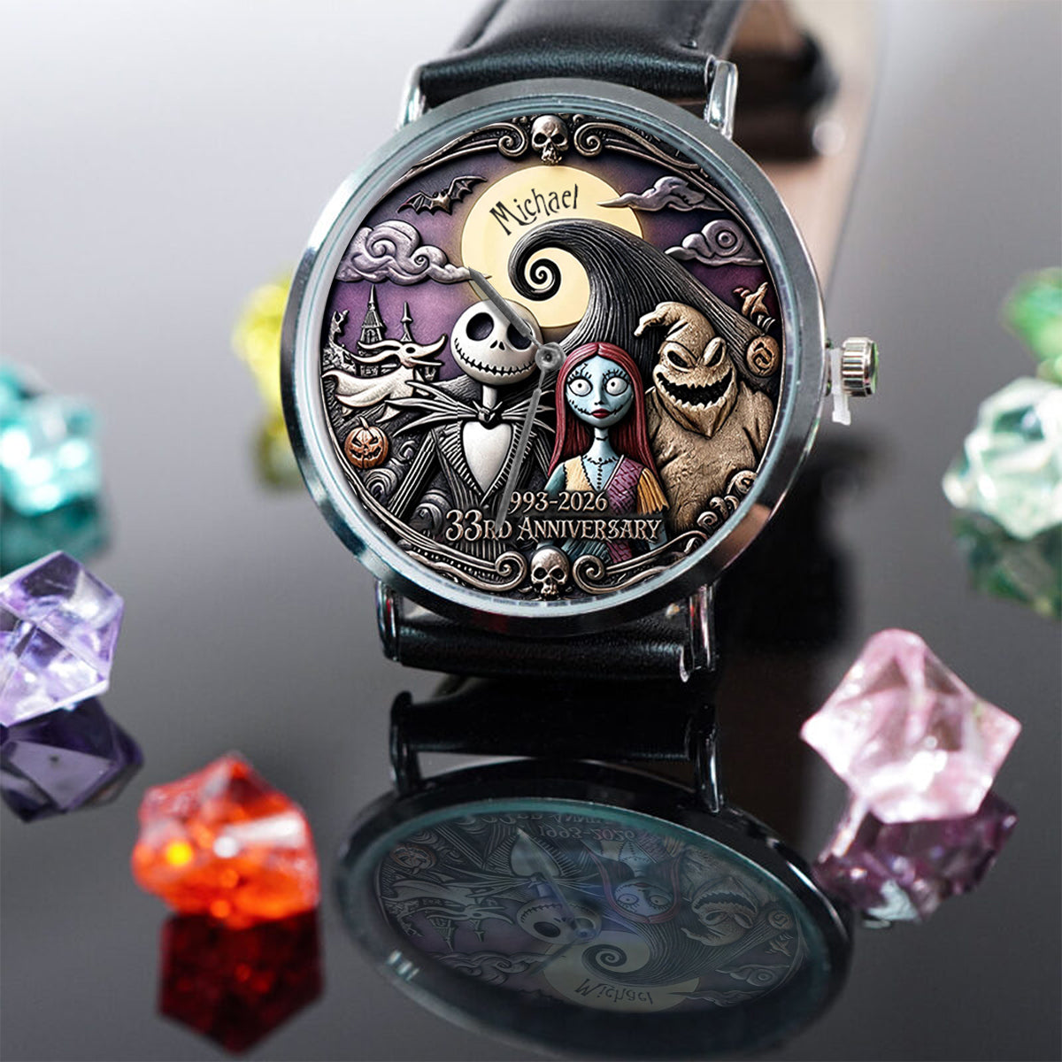 33rd Anniversary - Personalized Nightmare Hand Watch