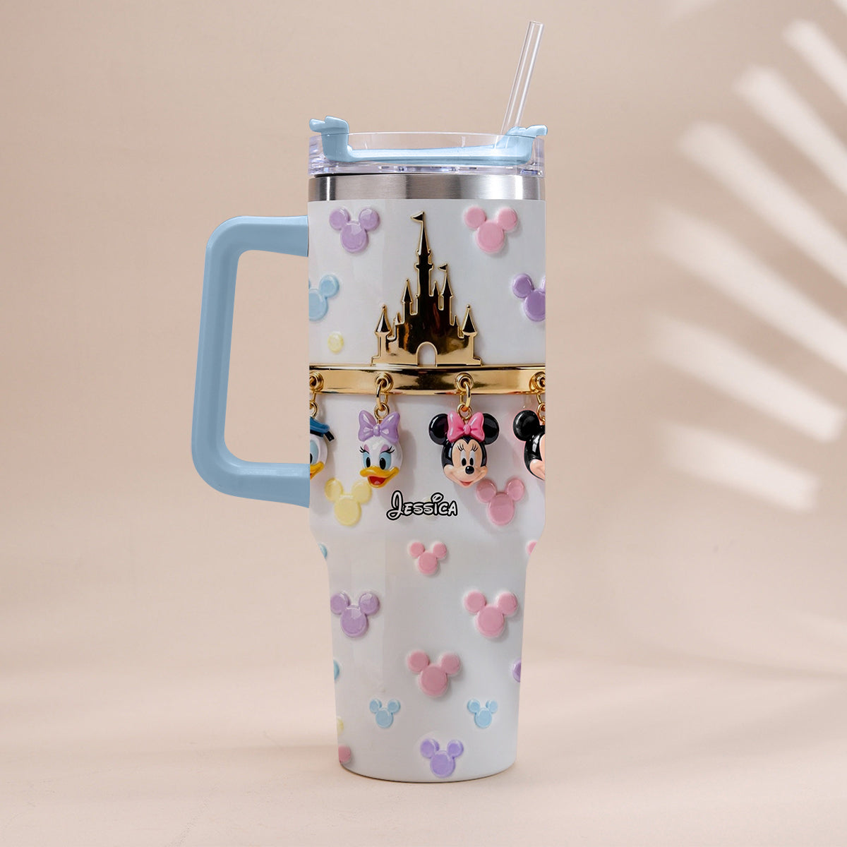 Friends - Personalized Mouse Tumbler With Handle