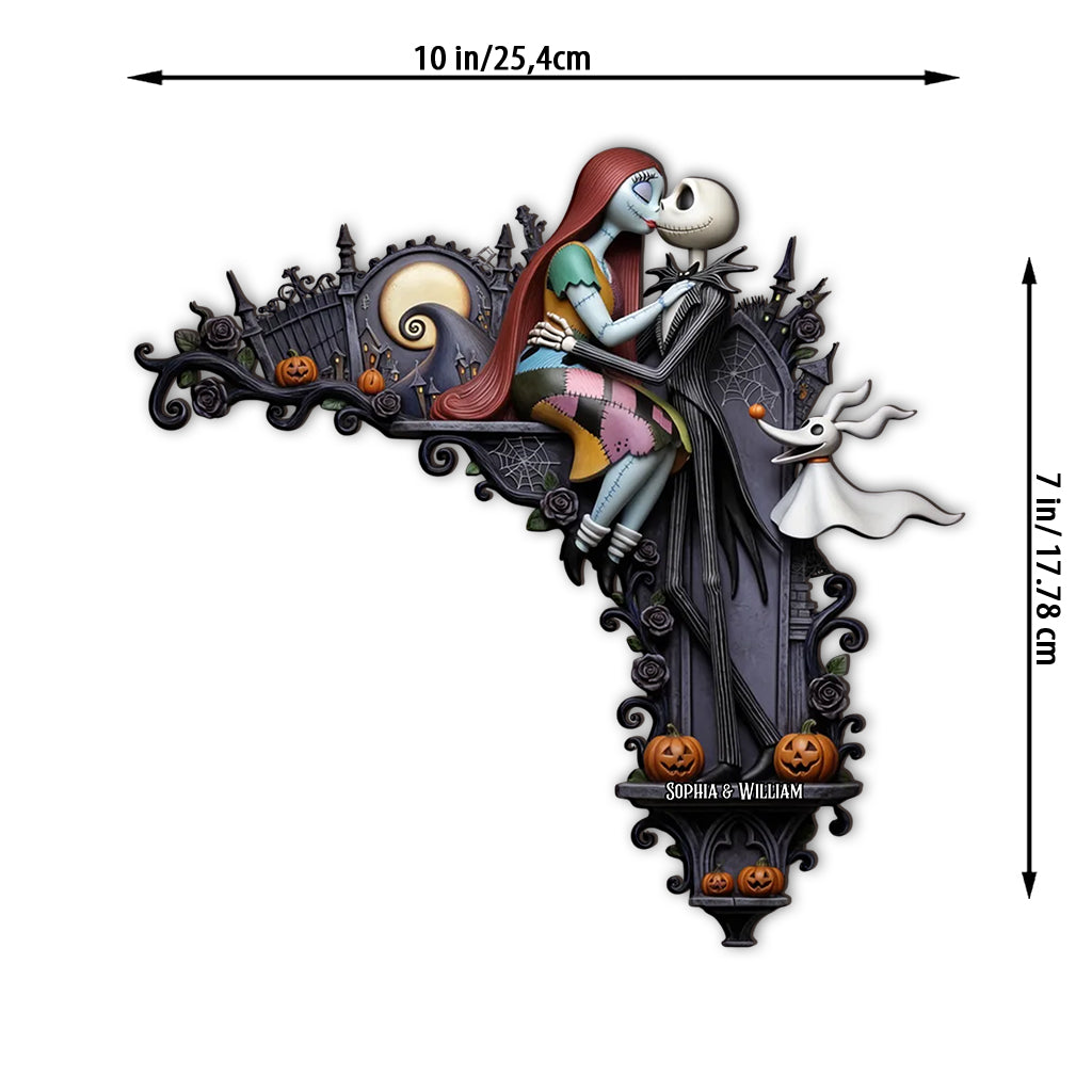 Til' Death Do Us Part - Personalized Nightmare Door Frame Decoration