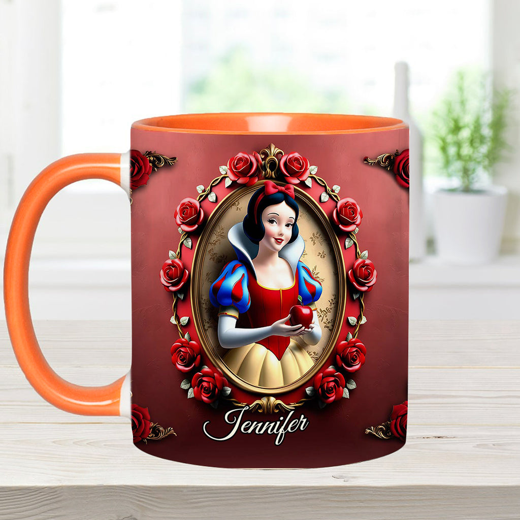 Beautiful Princess - Personalized Mouse Accent Mug