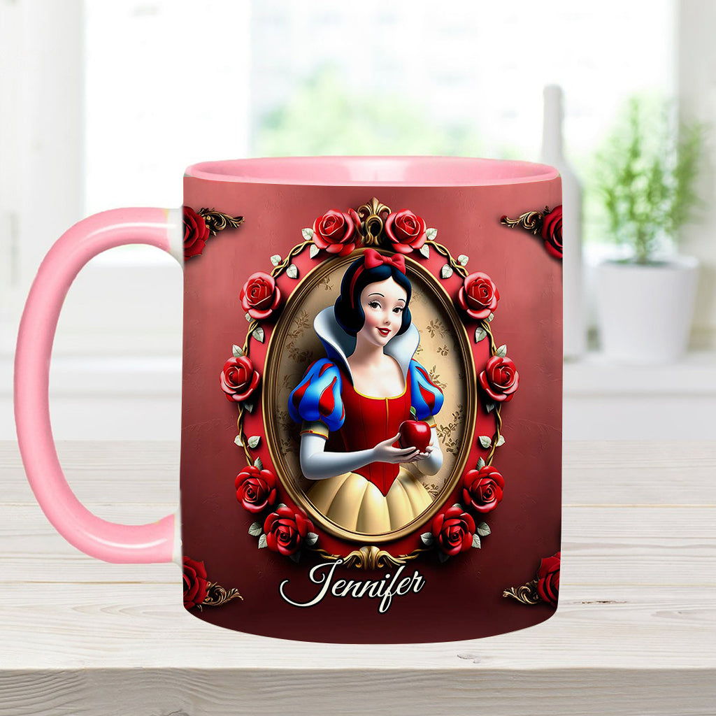 Beautiful Princess - Personalized Mouse Accent Mug