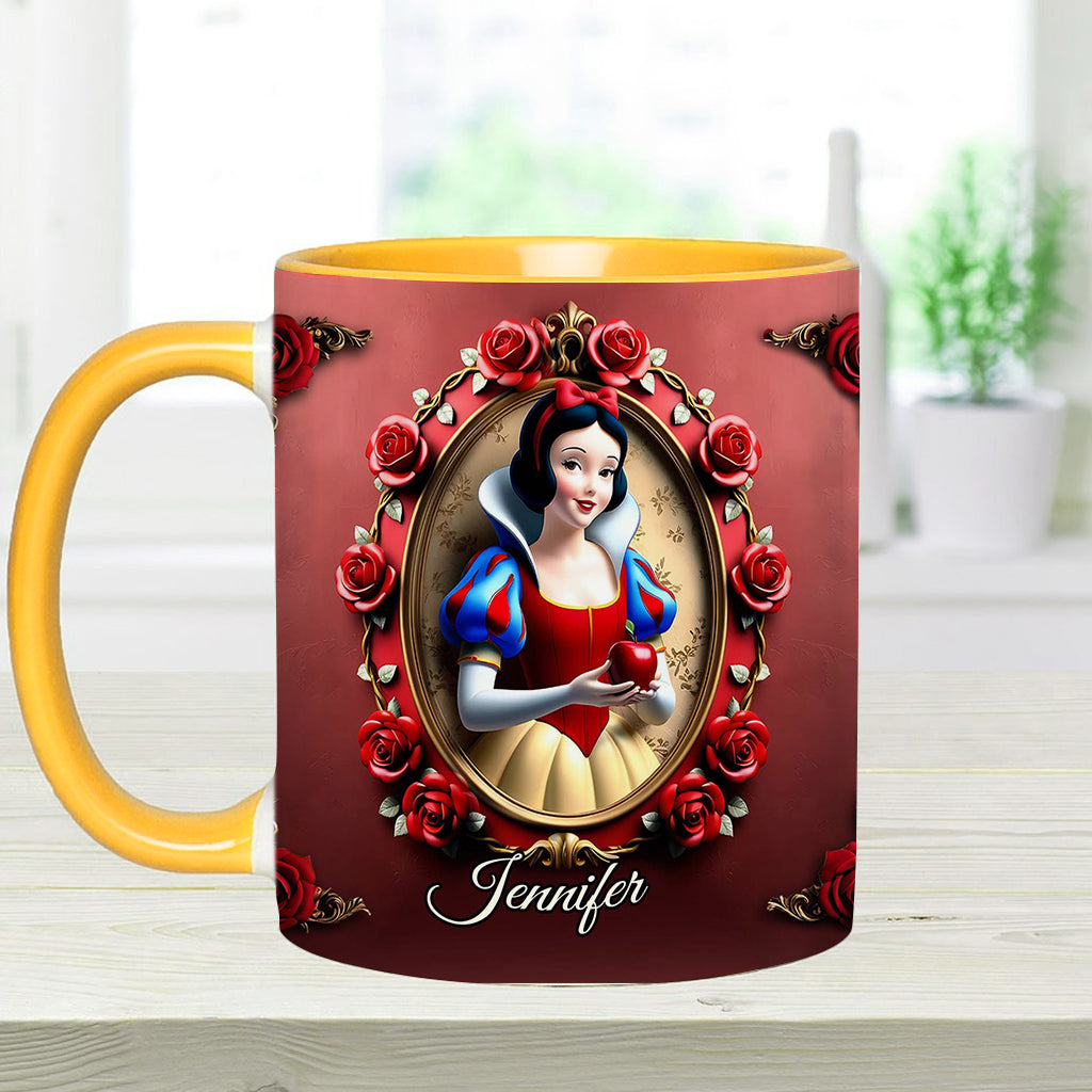 Beautiful Princess - Personalized Mouse Accent Mug