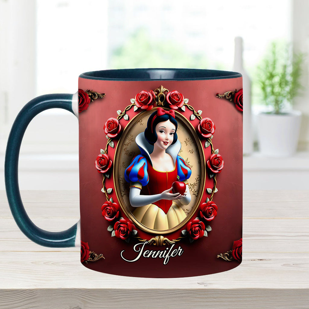 Beautiful Princess - Personalized Mouse Accent Mug