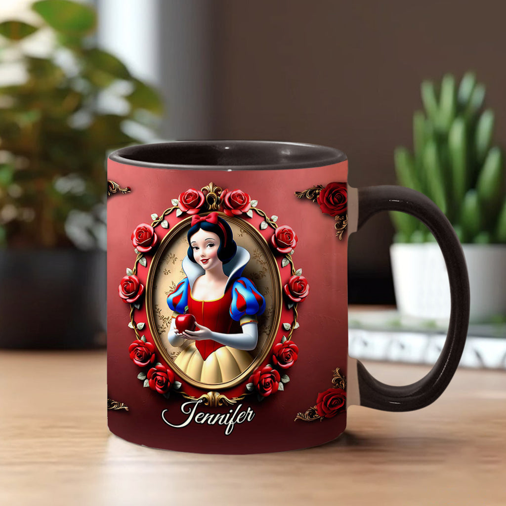 Beautiful Princess - Personalized Mouse Accent Mug