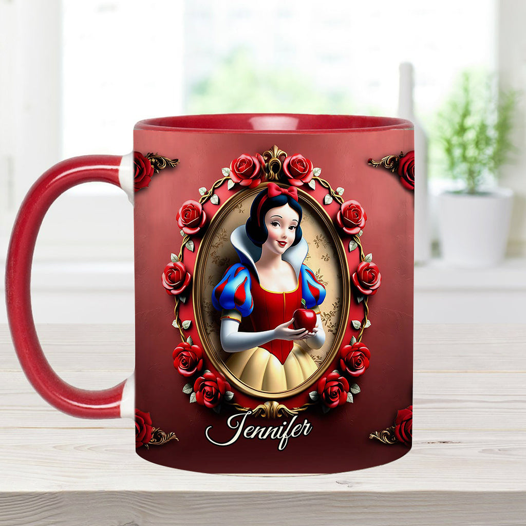 Beautiful Princess - Personalized Mouse Accent Mug