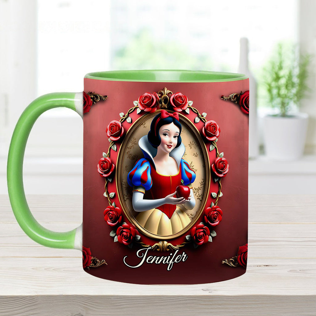 Beautiful Princess - Personalized Mouse Accent Mug