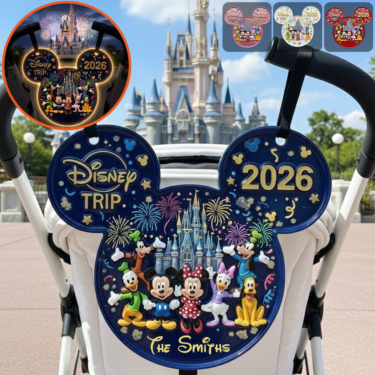 Magical Trips - Personalized Mouse LED Light Acrylic Sign