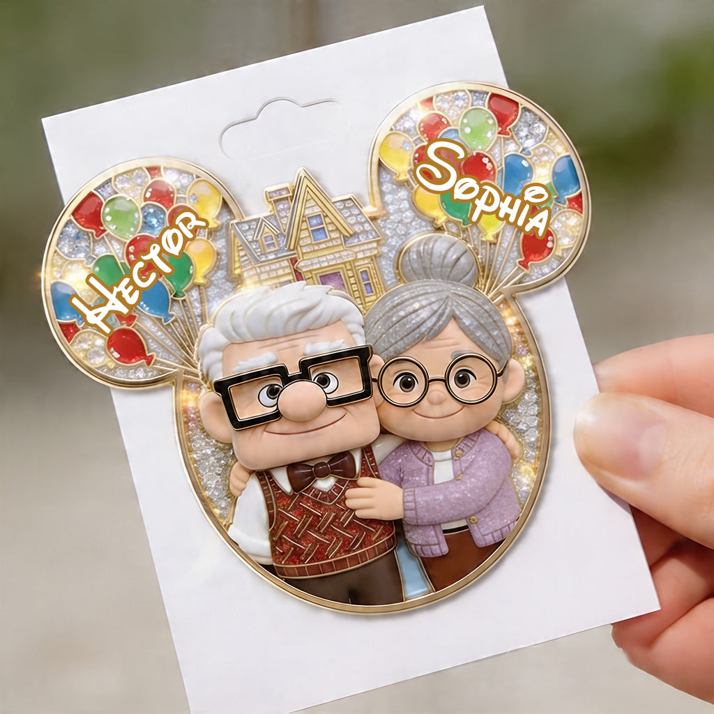My Greatest Adventure - Personalized Up Movie Couple Pin